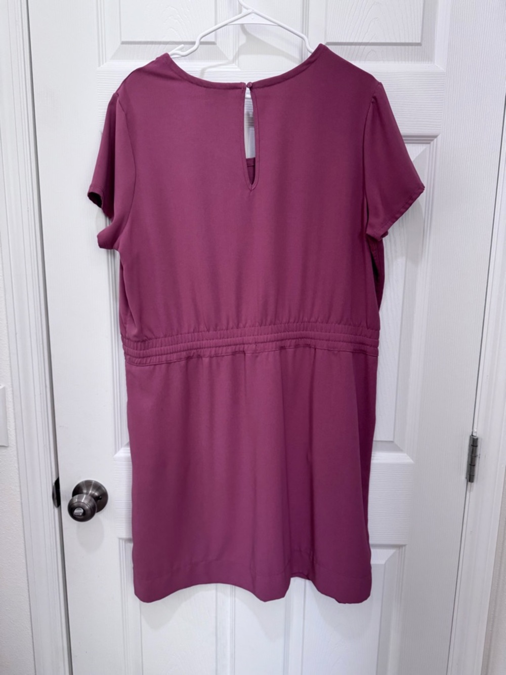 32 Degrees Mauve Short Sleeve Midi Dress - Picture 2 of 2